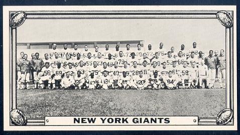 9 New York Giants